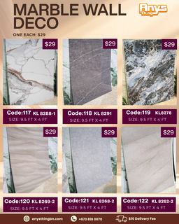 marble wallpaper deco (one each)
