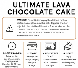 Ultimate Lava Chocolate Cake