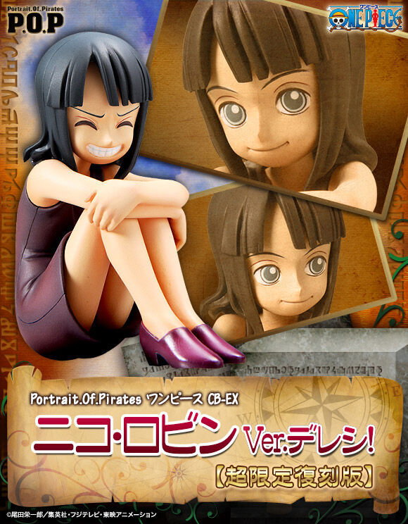 (Japan Version) Portrait of Pirates - Ver Dereshi! 10th Limited Reprint Nico.Ribon 'ONE PIECE"_1