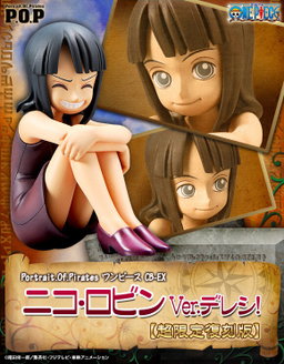 (Japan Version) Portrait of Pirates - Ver Dereshi! 10th Limited Reprint Nico.Ribon 'ONE PIECE"