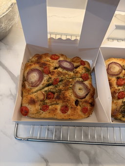 Signature Sourdough focaccia