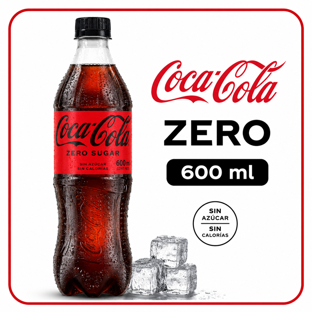 COCA-COLA-ZERO 600ml