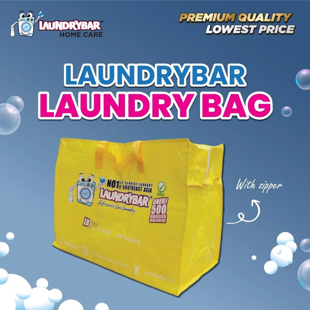 LaundryBar Laundry Bag (With Zipper)