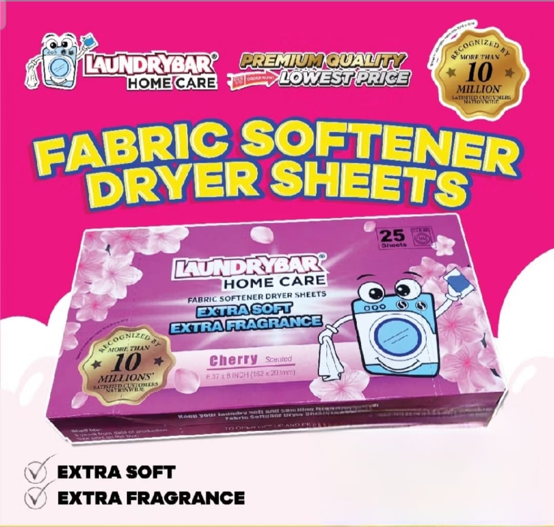 LaundryBar Fabric Dryer Sheets