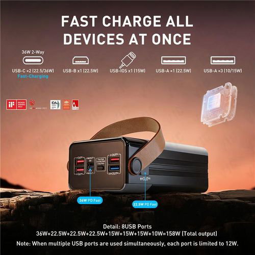 MK 60000mAh Power-Banks Fast Charging -LED Display _1