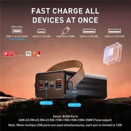 MK 60000mAh Power-Banks Fast Charging -LED Display 