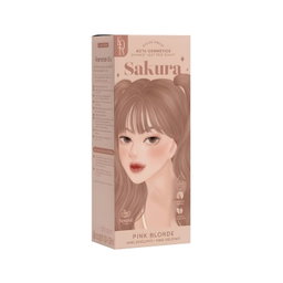 Kota - Hair Dye Permanent Colorant (200ml) - Sakura (Pink Blonde) | Wholesale Hair Dye Singapore