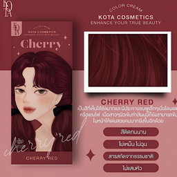 Kota - Hair Dye Permanent Colorant (200ml) - Cherry (Cherry Red) | Wholesale Hair Dye Singapore