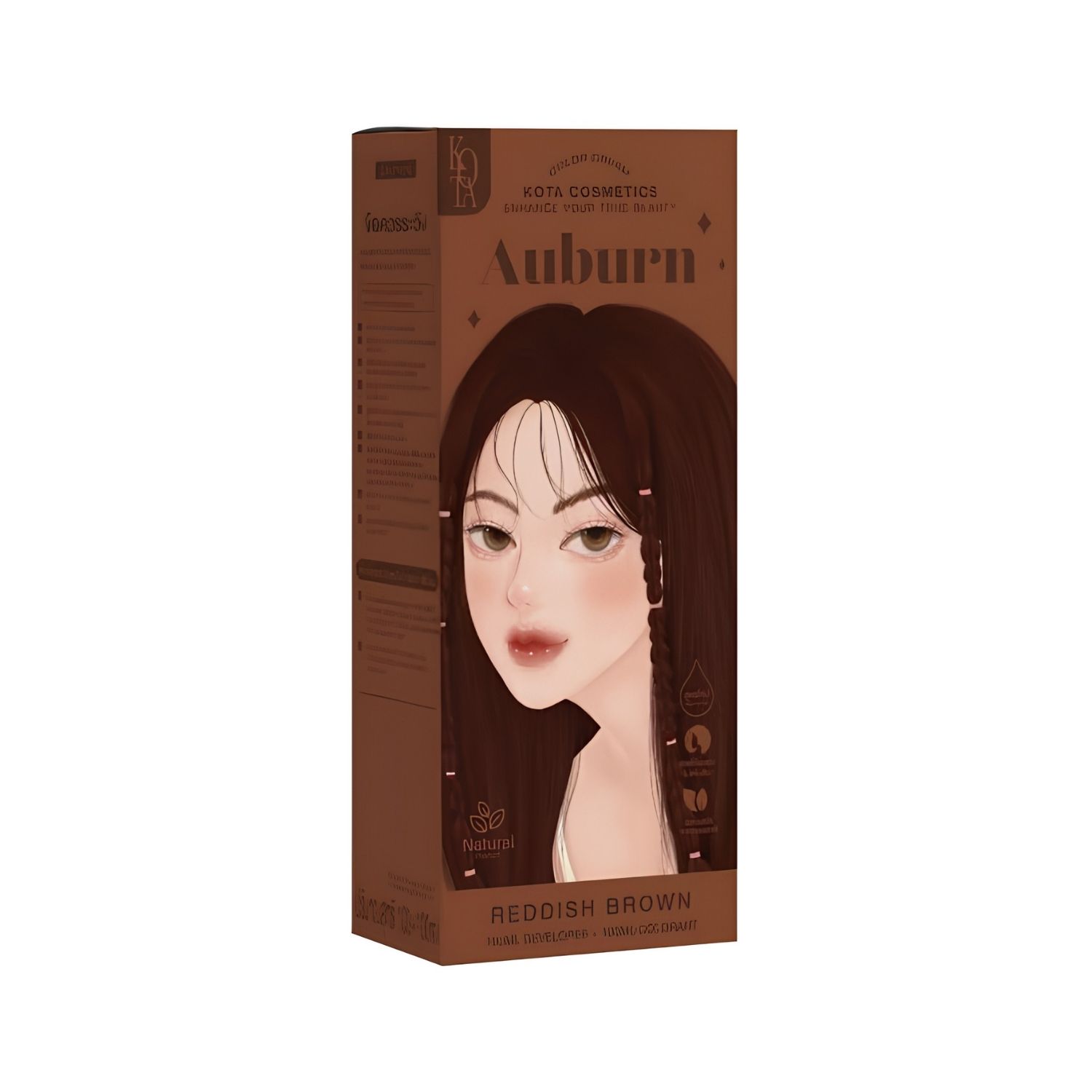 Kota - Hair Dye Permanent Colorant (200ml) - Auburn (Reddish Brown) | Wholesale Hair Dye Singapore_0