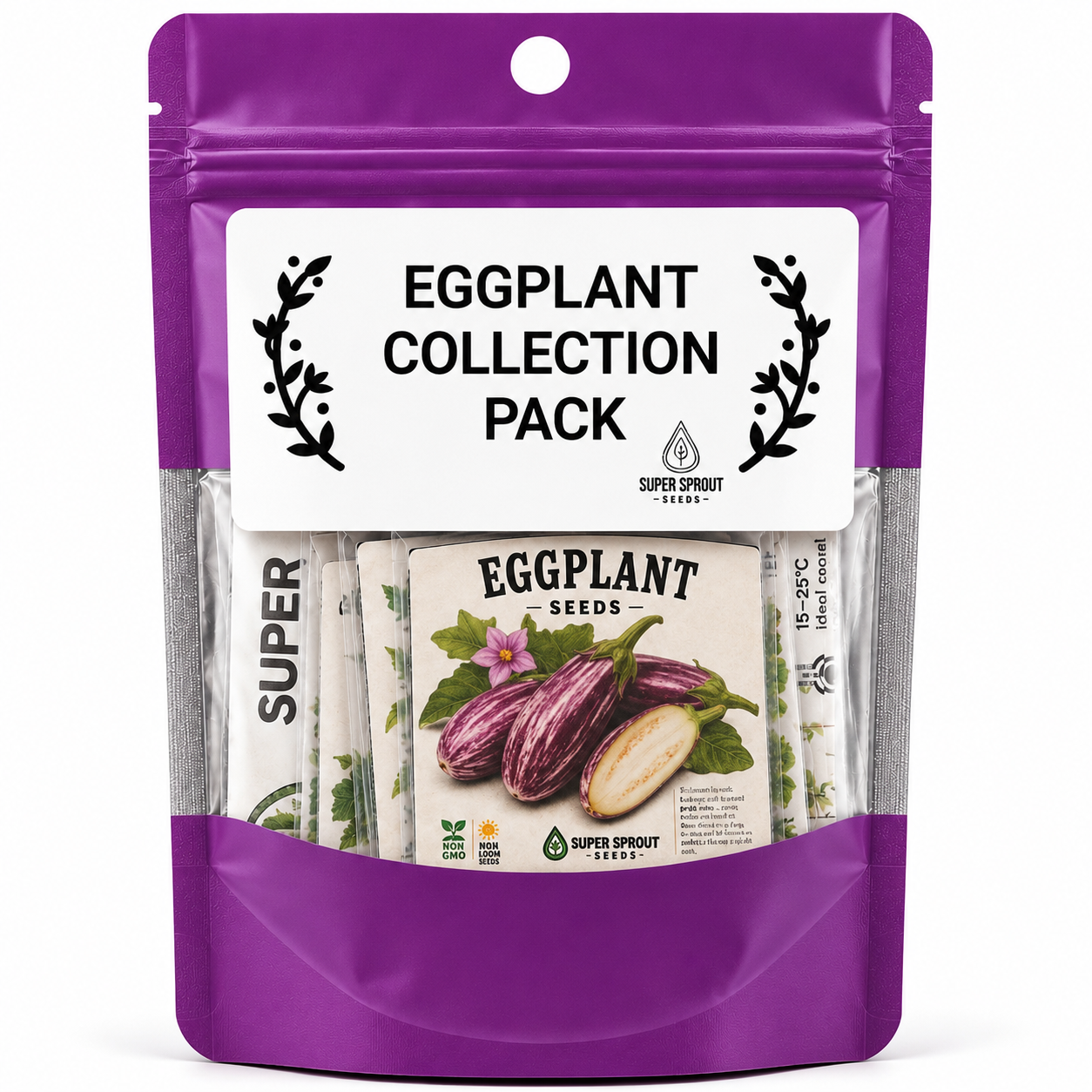 Exotic Eggplant combo pack x 6 packs_1