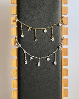 Water Drop Tassel Necklace