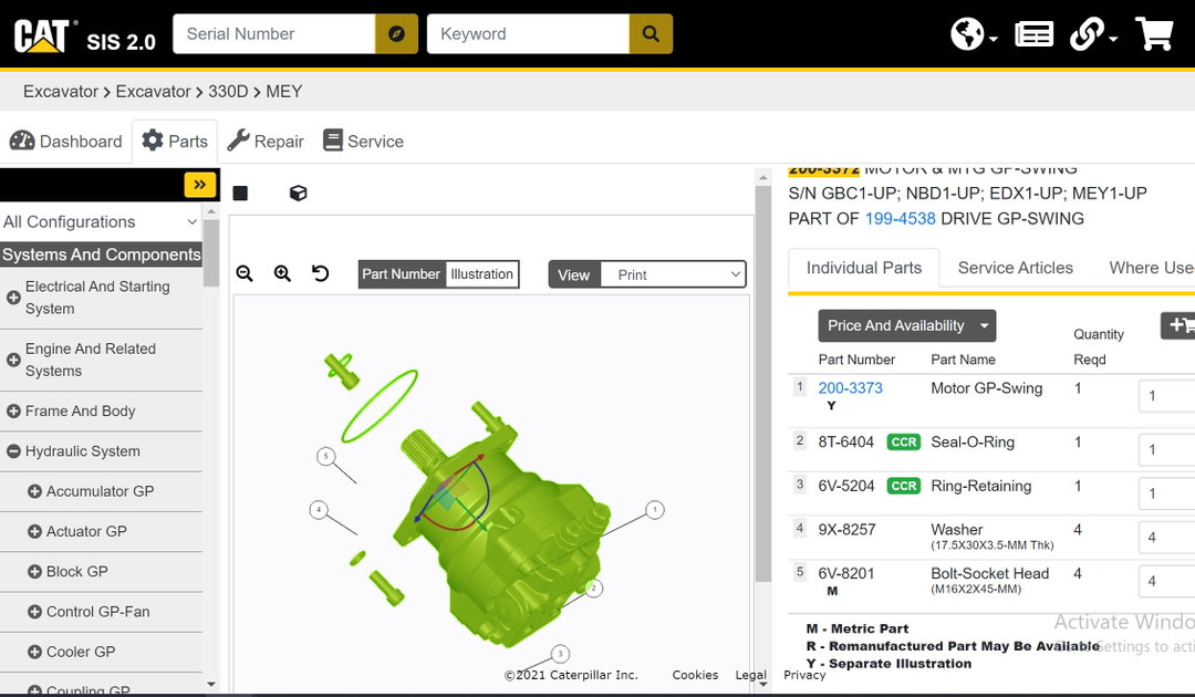 Caterpillar SIS 2.0 Online [2026] CAT SIS 2.0