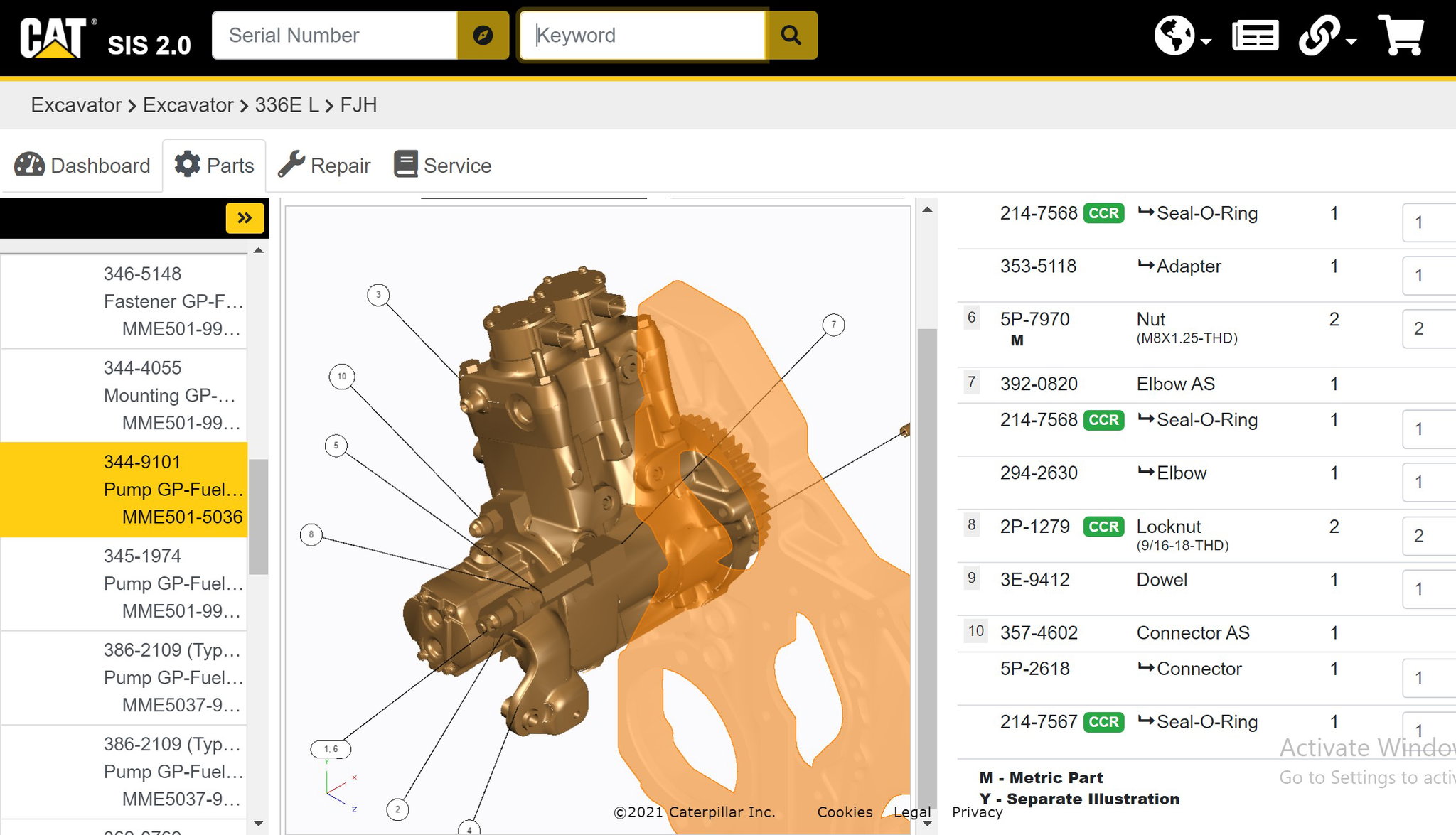 Caterpillar SIS 2.0 Online [2026] CAT SIS 2.0_1