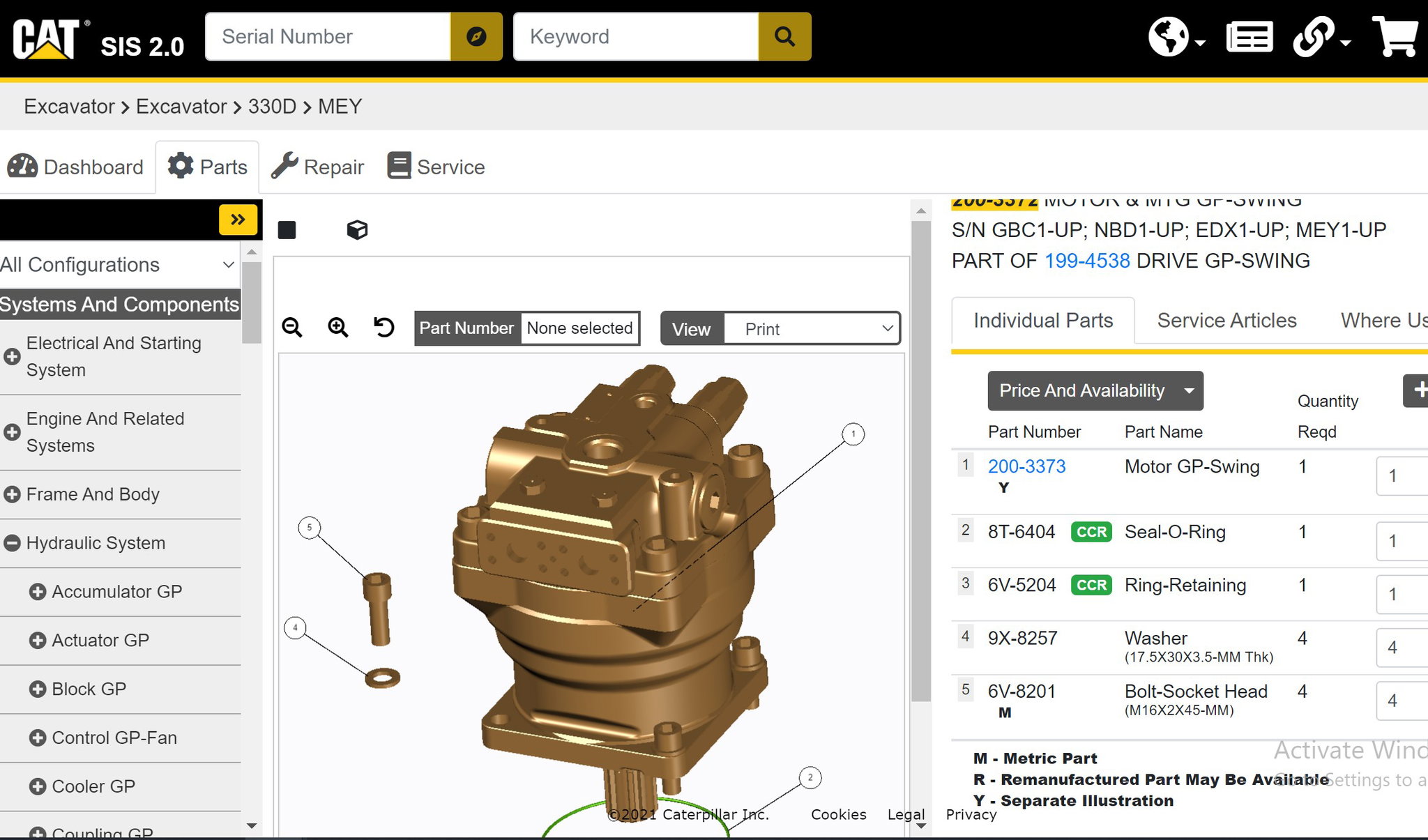 Caterpillar SIS 2.0 Online [2026] CAT SIS 2.0_2