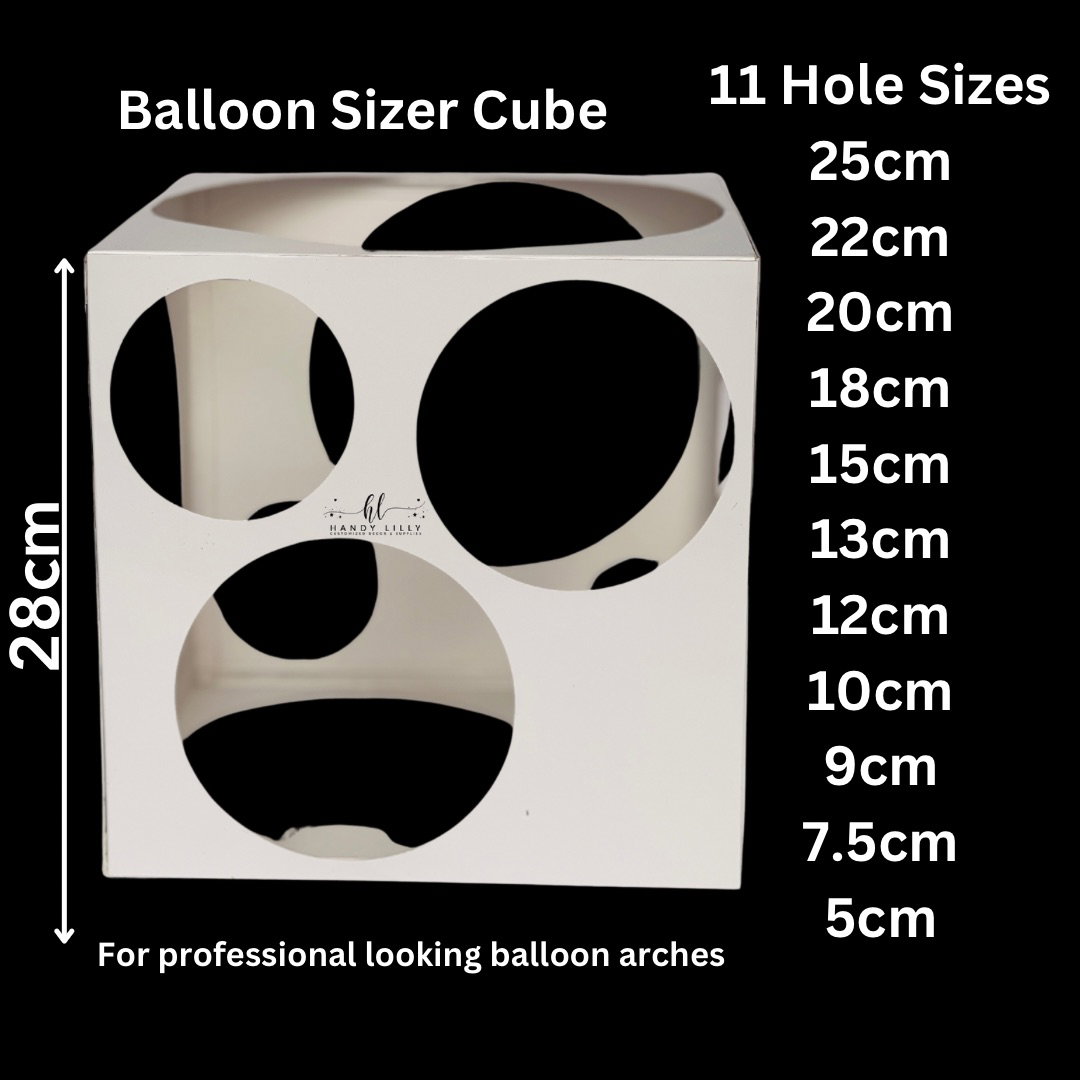Wooden Balloon Sizer