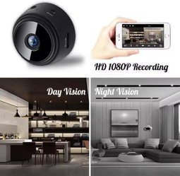 1080P Mini WiFi Camera with App Remote Viewing