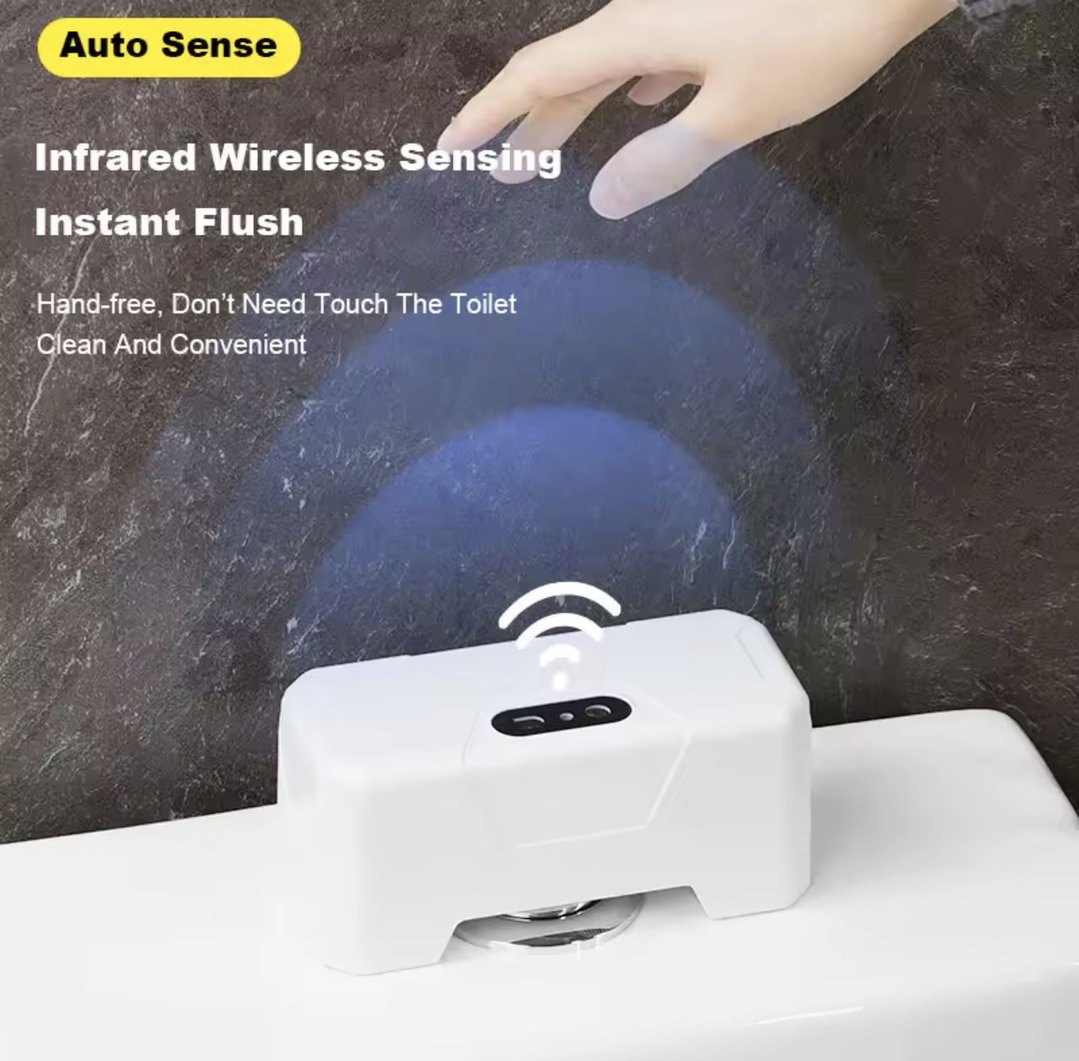 Toilet Flush Sensor – Automatic Touchless Toilet Flusher