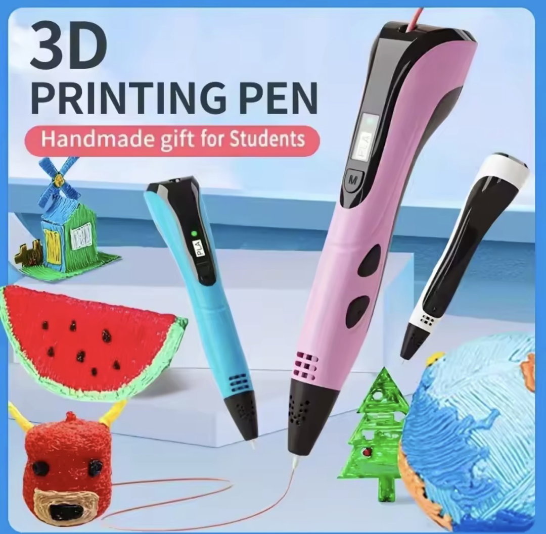 3D Printing Pen for PLA & ABS Filament with LCD Display
