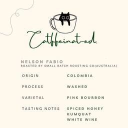 Nelson Fabio, Colombia (Pink Bourbon, Washed)