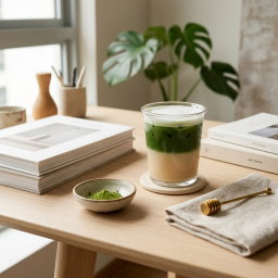 Matcha Honey Latte