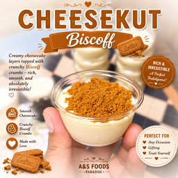 Cheesekut Mini 2oz - Biscoff