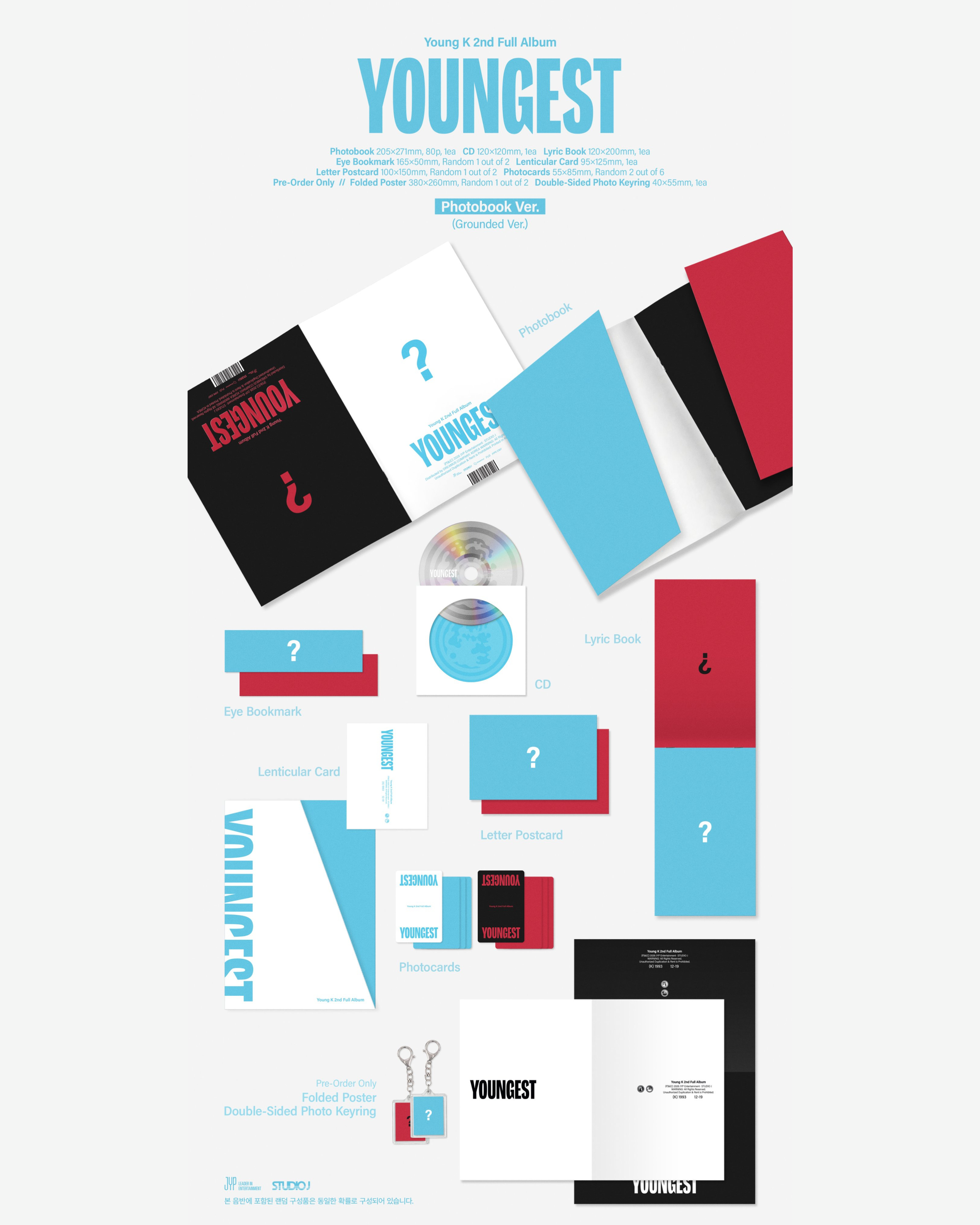 YOUNG K 2nd Full Album YOUNGEST_1