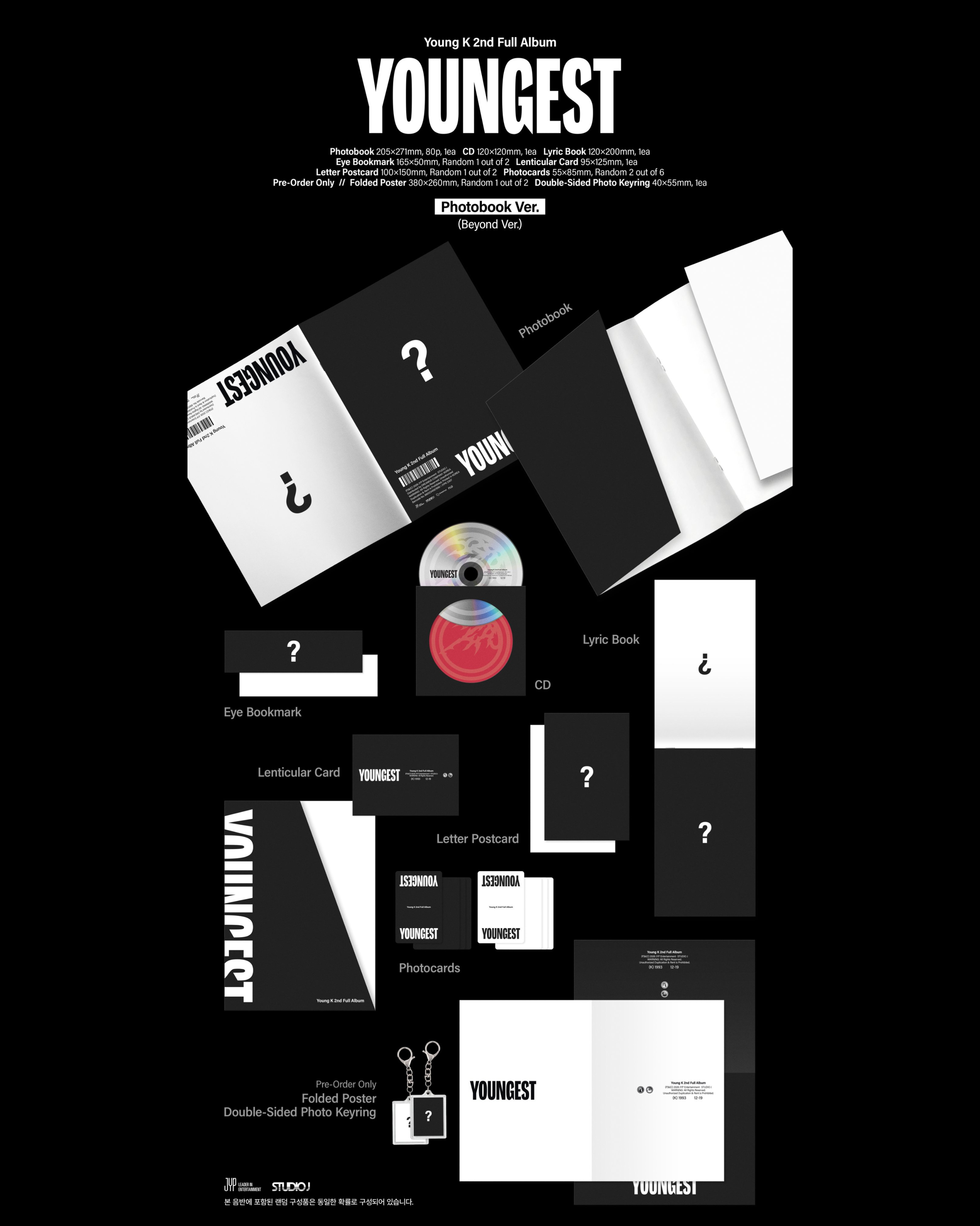 YOUNG K 2nd Full Album YOUNGEST_2