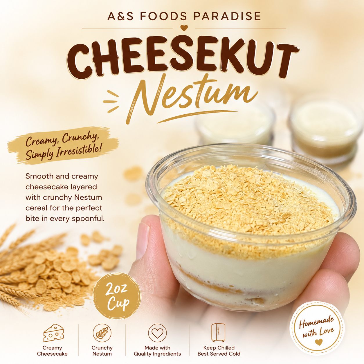 Cheesekut Mini 2oz - Nestum_0