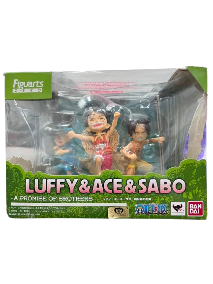 (Japan Version) Figuarts Zero - Monkey D. Luffy Portgas D. Ace  Sabo "ONE PIECE"_12