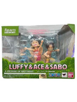 (Japan Version) Figuarts Zero - Monkey D. Luffy Portgas D. Ace  Sabo "ONE PIECE"
