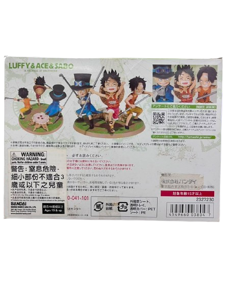 (Japan Version) Figuarts Zero - Monkey D. Luffy Portgas D. Ace  Sabo "ONE PIECE"_11
