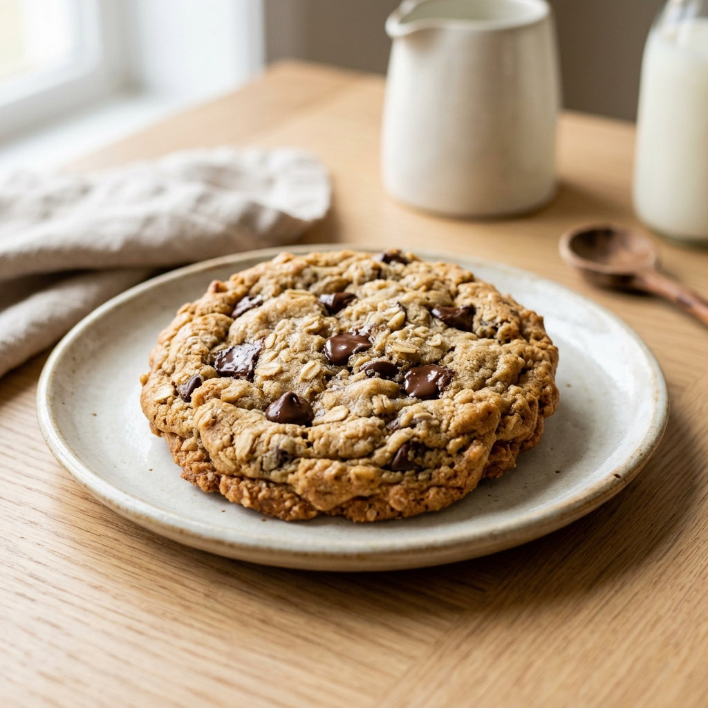 Oatmeal Choc Chip Cookie