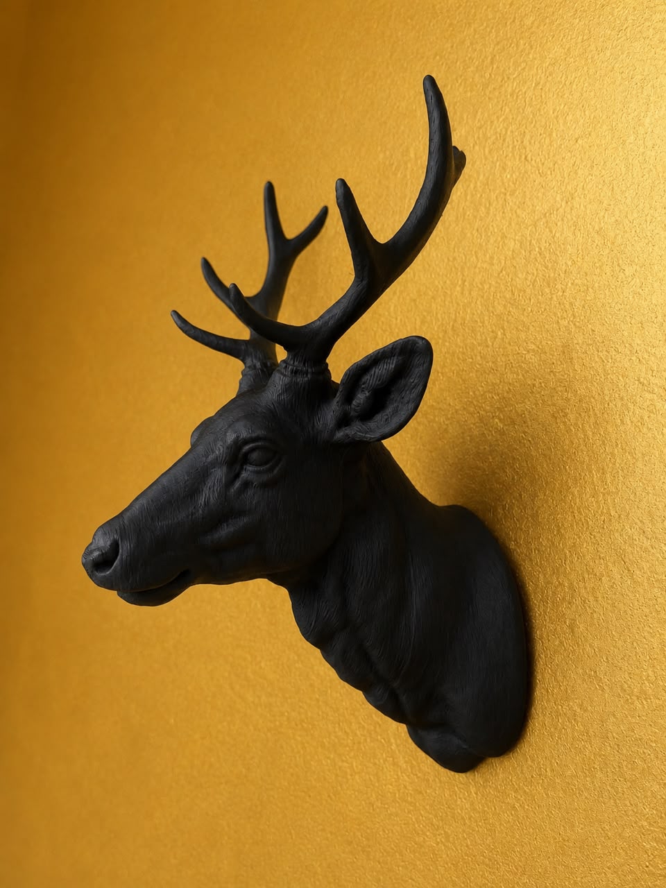 Door Stop Animal Bust Elk_1