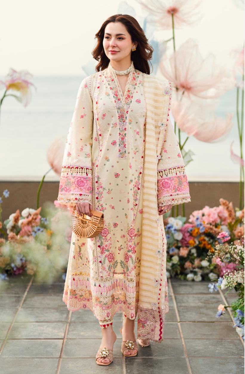 Cotton Beautifull 3PC Embroidary