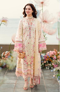 Cotton Beautifull 3PC Embroidary