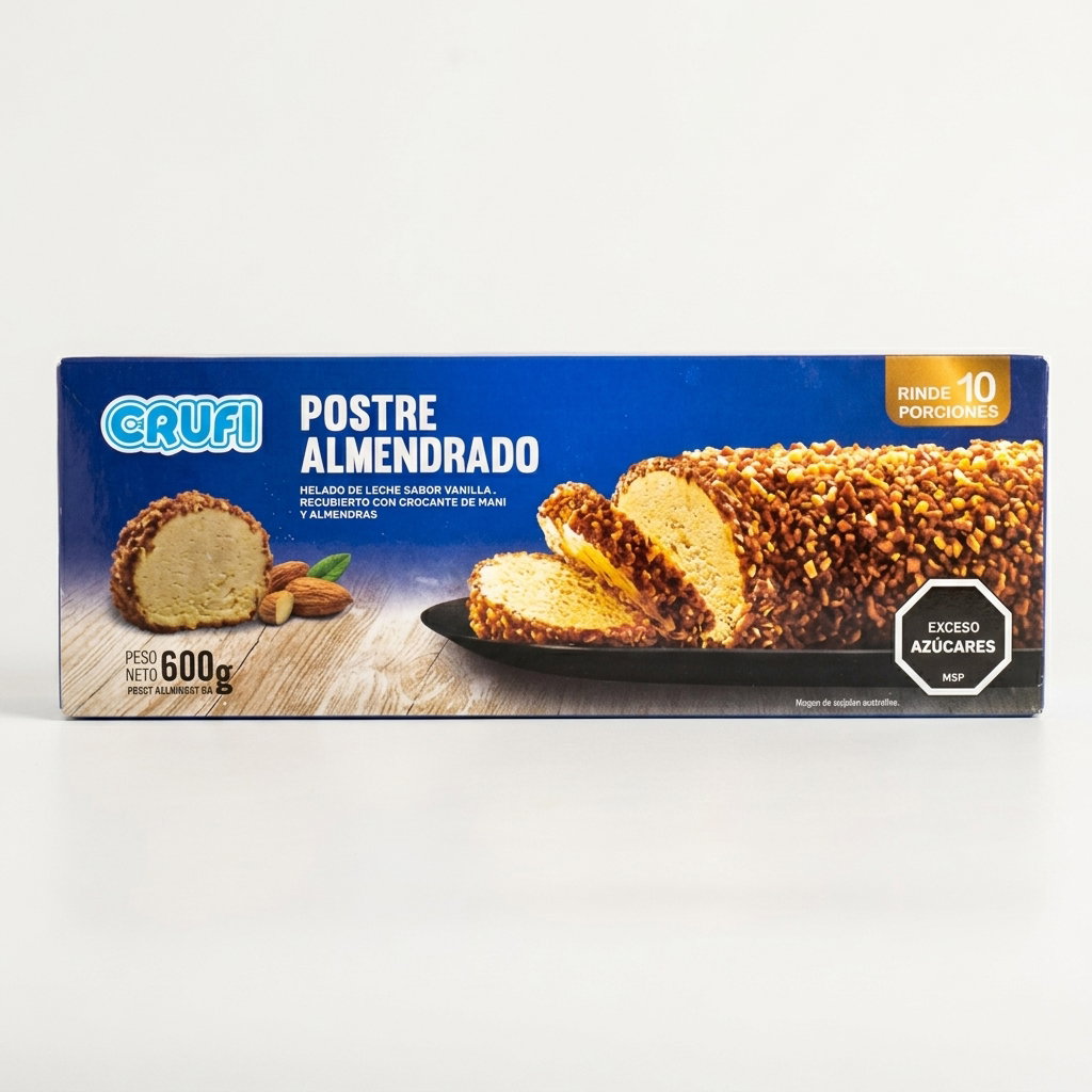 POSTRE CRUFI ALMENDRADO 600G