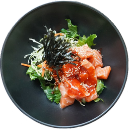 연어 비빔밥 Salmon bibimbap