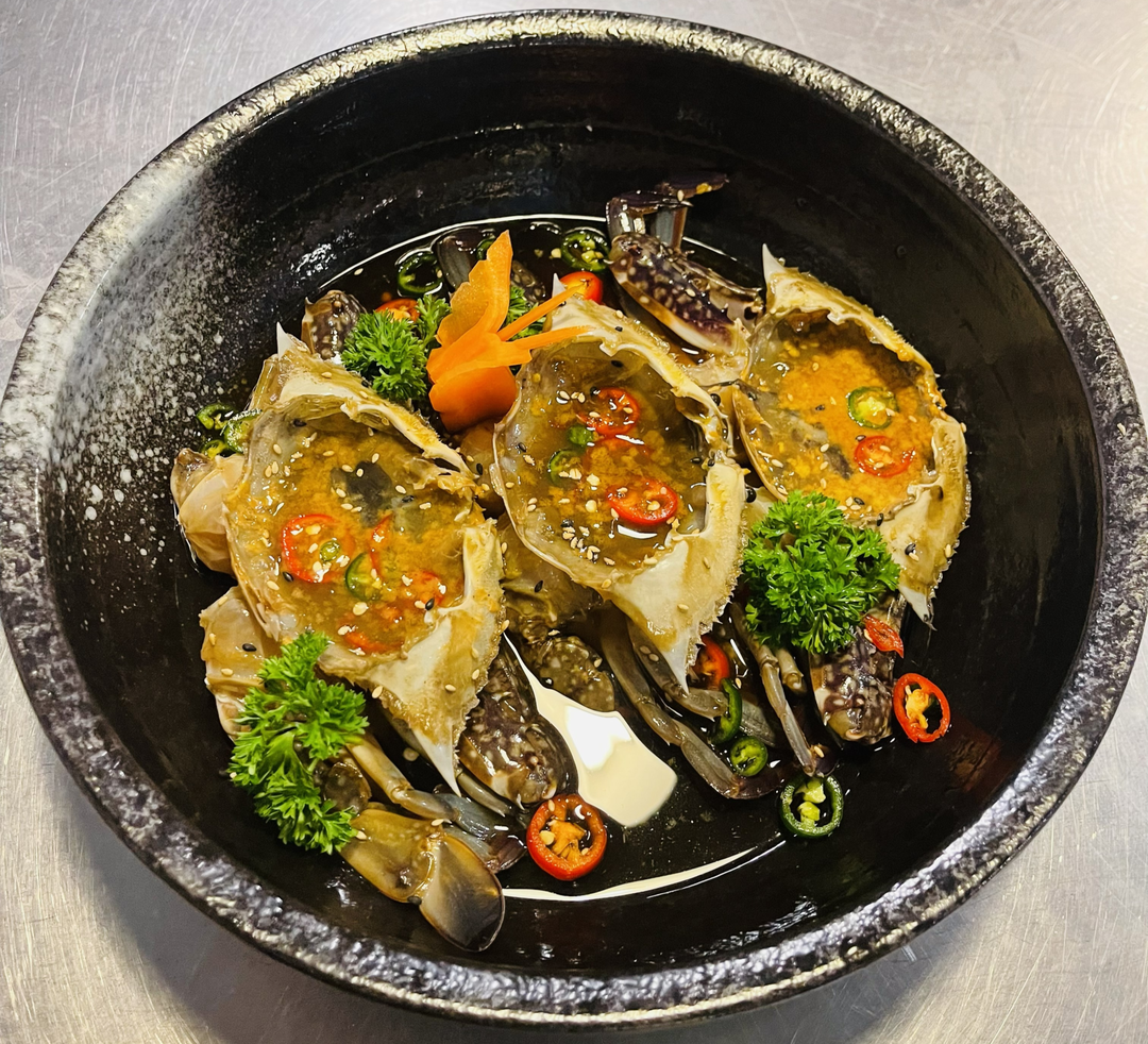 간장게장 (3 Crab) Soy sauce marinated raw crab