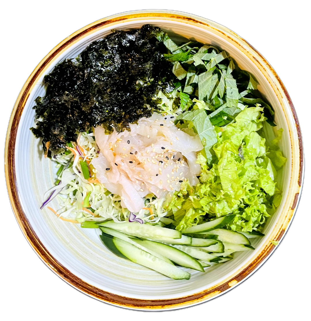  광어 비빔밥 Flatfish bibimbap