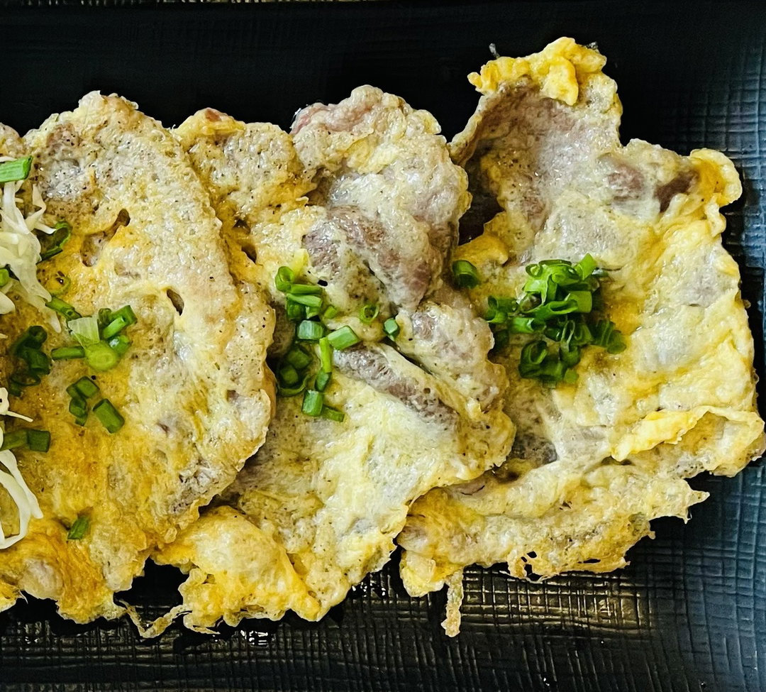 육전 Pork pancake