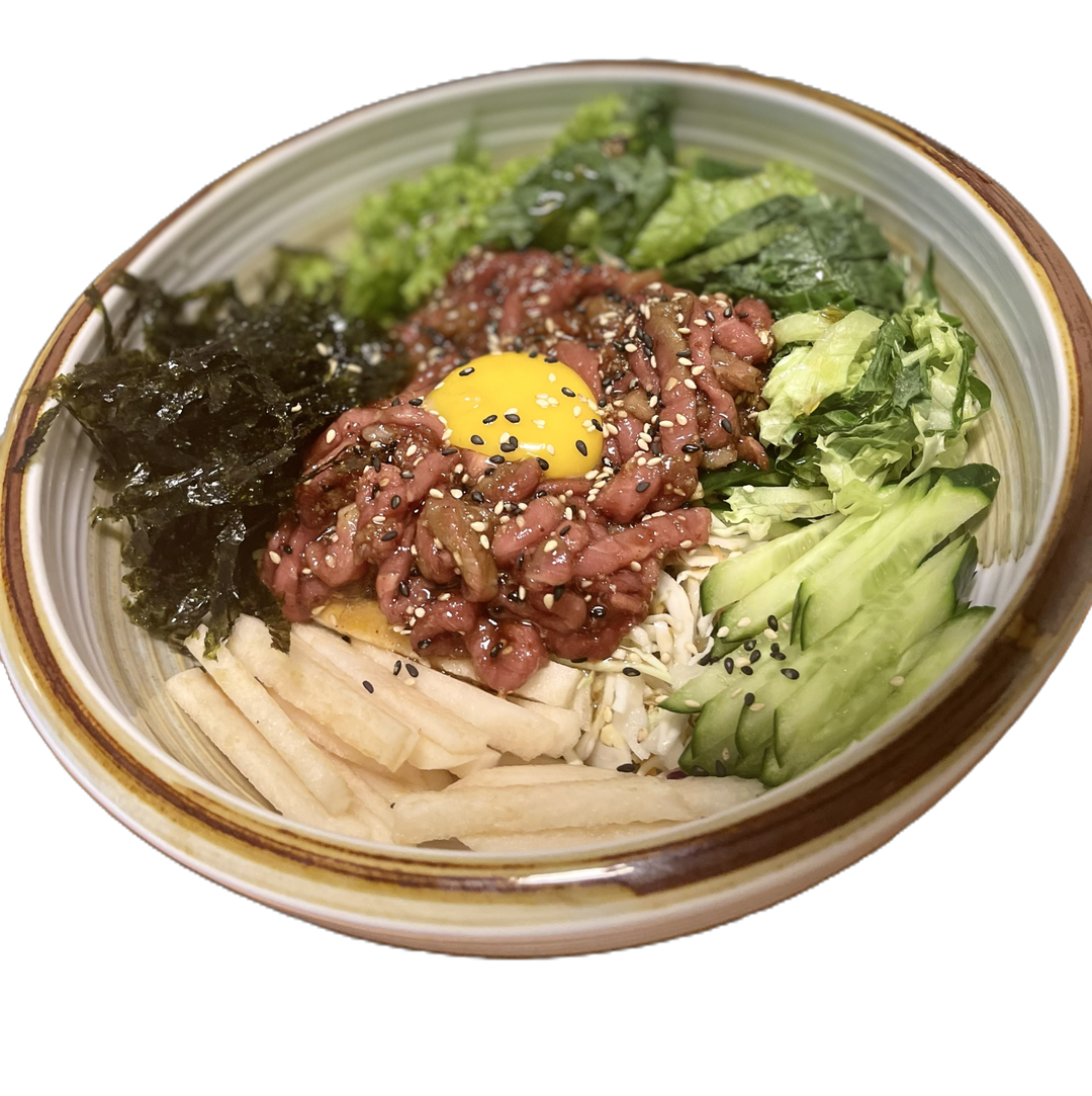 육회비빔밥 Beef Tartare bibimbap