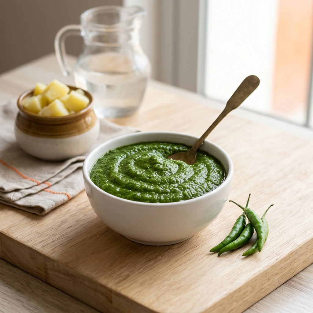 Green Chilly paste_2