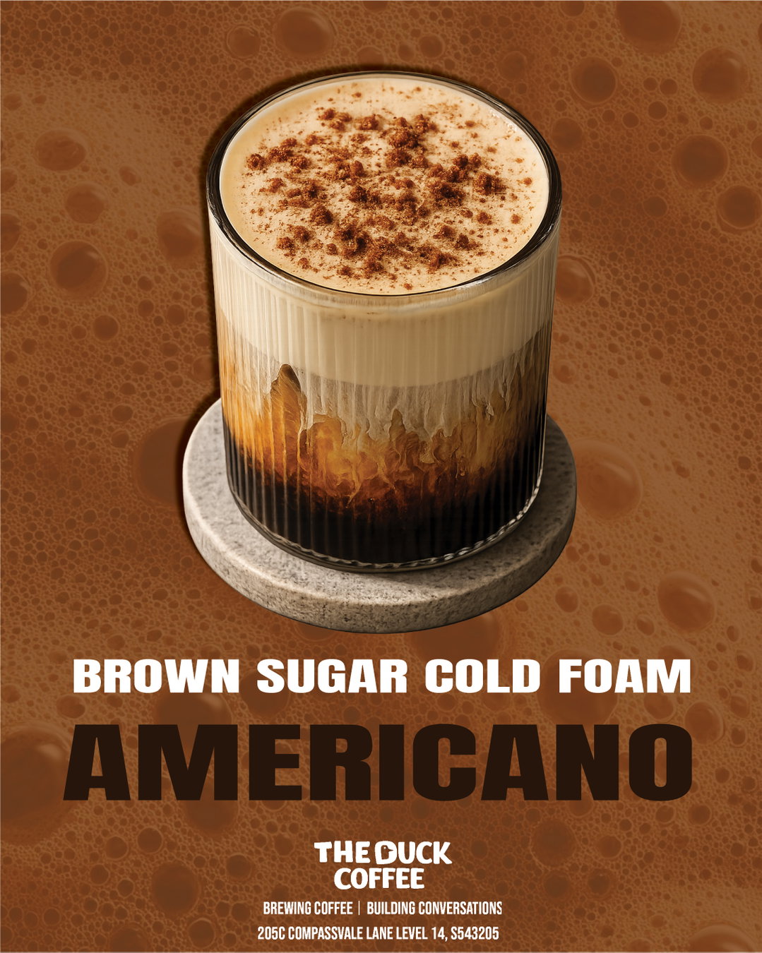 Brown Sugar Cold Foam Americano 