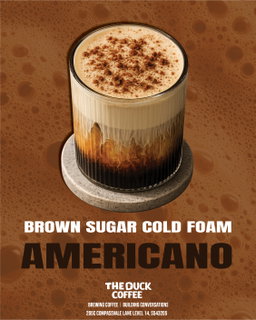 Brown Sugar Cold Foam Americano 