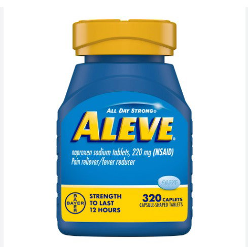 Aleve - 220mg Naproxen Sodium Caplets, 320 count