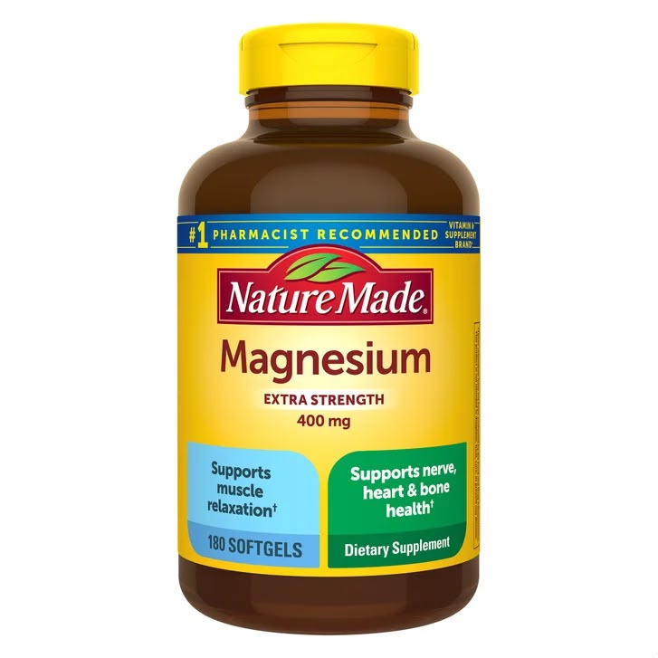 Nature Made - Extra Strength Magnesium 400 mg, 180 Softgels