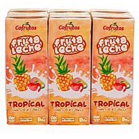 Cofrutos batido de fruta y leche tropical 6 x 0,2 l_0