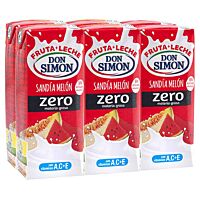 Don Simón bebida fruta y leche melón y sandía zero 6 x 20 cl_0