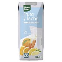 HiperDino fruta y leche mediterráneo 33 cl_0