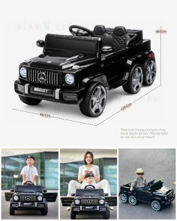 Mercedes-Benz G63 6-Wheel Ride On Car 